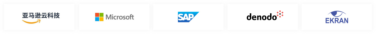 合作伙伴：亚马逊云科技、Microsoft、SAP、denodo、EKRAN